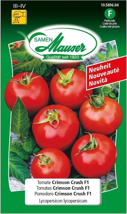 Immagine prodotto Samen Mauser Pomodoro Crimson Crush F1 (Semi di piante)
