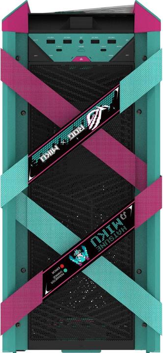 Actual product image ASUS Geh Rog Strix Helios Ii Gx601s Hatsune Miku (mATX, Mini-ITX, ATX)
