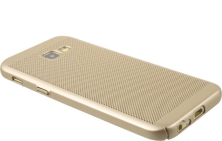 Produktbild König Design Handyhülle für Samsung Galaxy A5 (2017) Schutzcase Backcover Bumper Etuis Gold (Samsung Galaxy A5 (2017))