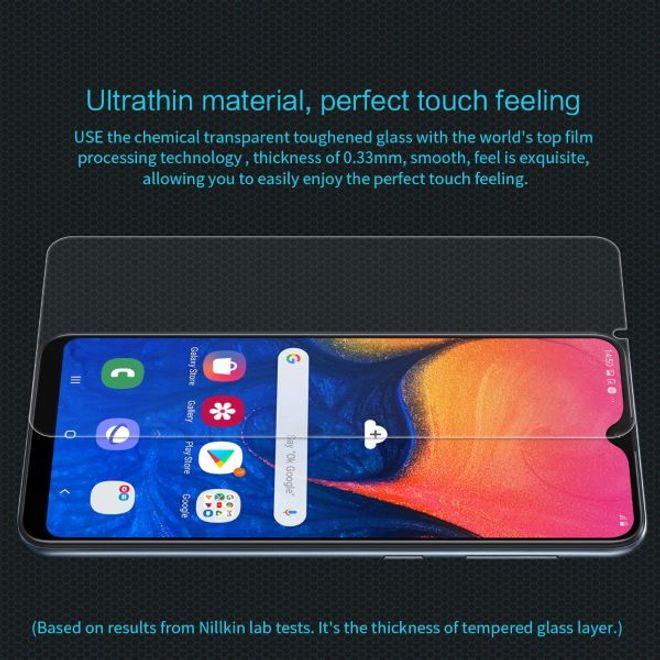 Actual product image Nillkin Amazing H protective glass screen protector (1 Piece, Samsung Galaxy A10)