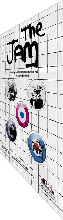 Actual product image The Jam All Mod Cons Badge (Pack of 5)