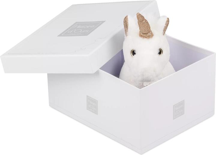 Produktbild Doudou et Compagnie Einhorn mit Geschenkbox (23 cm)