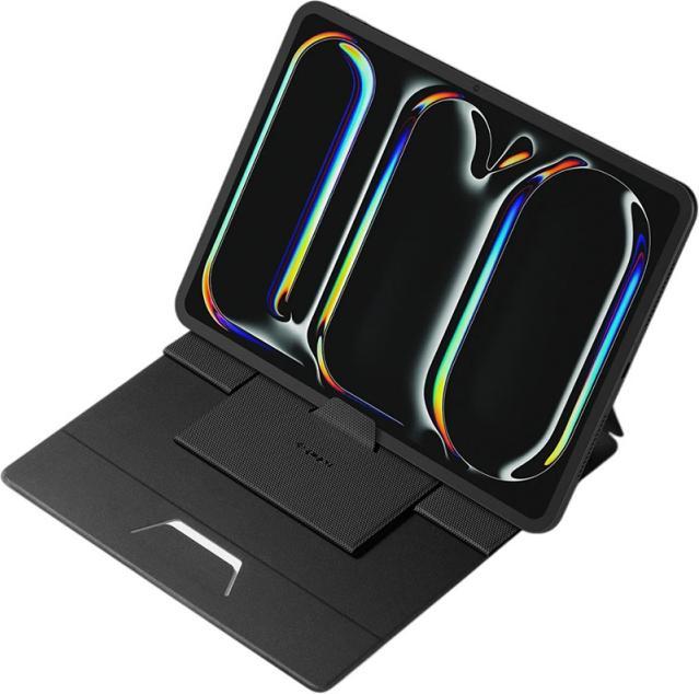 Produktbild Spigen - Laptop & Tablet Stand LD201-S8 (AMP11117) - Foldable Type, Slim Fold - Black