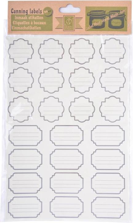 Esschert Design Einmach Etiketten