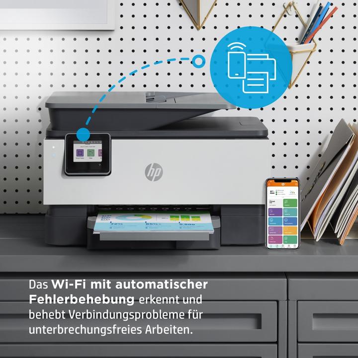 Produktbild HP OfficeJet Pro 9010e All-in-One Drucker (Tintenpatrone, Farbe)