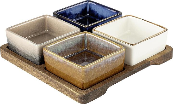 Produktbild pos M&M Dippschalenset eck.m.AB 5t