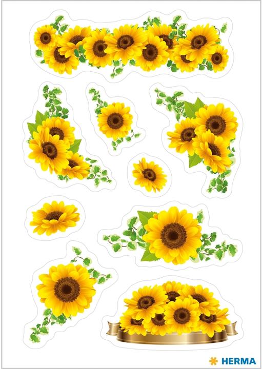 Image du produit Herma Sticker Fleurs