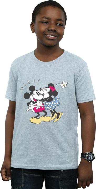 Actual product image Disney Boys Mickey And Minnie Mouse Kiss T-Shirt (152, 158)