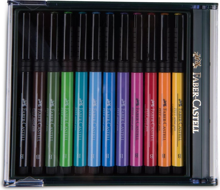 Actual product image Faber-Castell Pitt Artist (Multicoloured, 12 x)