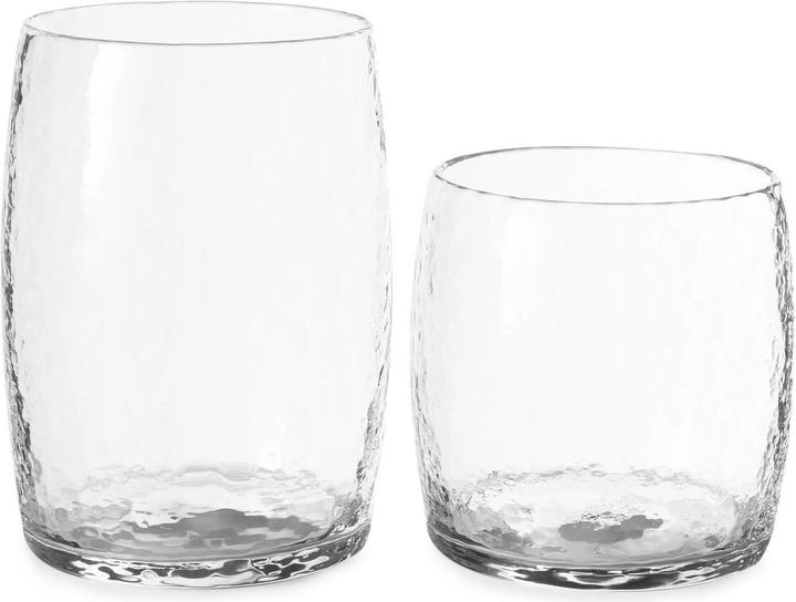 Produktbild Glasi Hergiswil Vase aus strukturiertem Glas (16 x 22 cm)