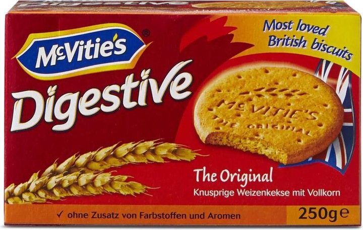 Actual product image McVities Wheat biscuits with wholemeal (1 pcs., 250 g)