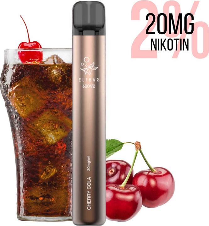 Produktbild Elfbar 600 V2 (Cola, Kirsche)