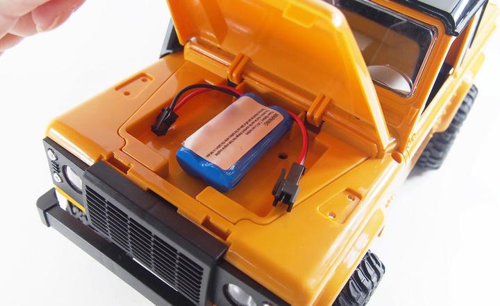 Immagine prodotto Amewi RC AMX Rock Pick Up 4WD RTR 1:16 giallo (RTR pronto all'uso)