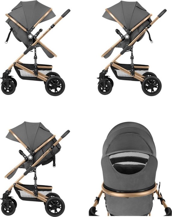 Actual product image Kikkaboo Poussette 3 en 1 Amaia
