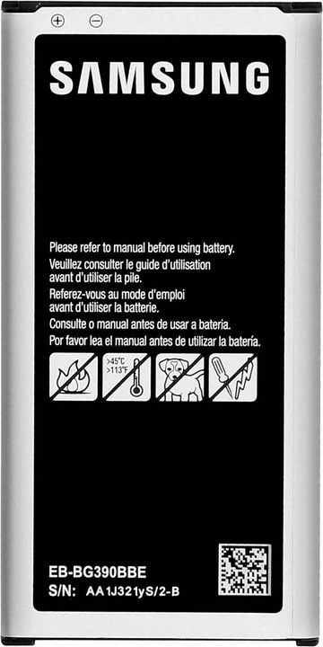 Actual product image Samsung EB-BG390BBE 2800 mAh battery