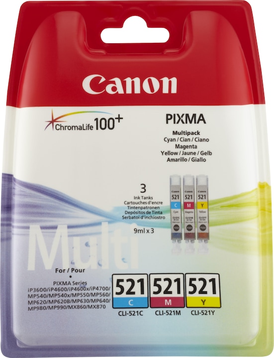 Canon Cli-521 (M, Y, C)