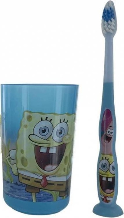 Actual product image Tinokou 3-piece SpongeBob children's set (3 x)