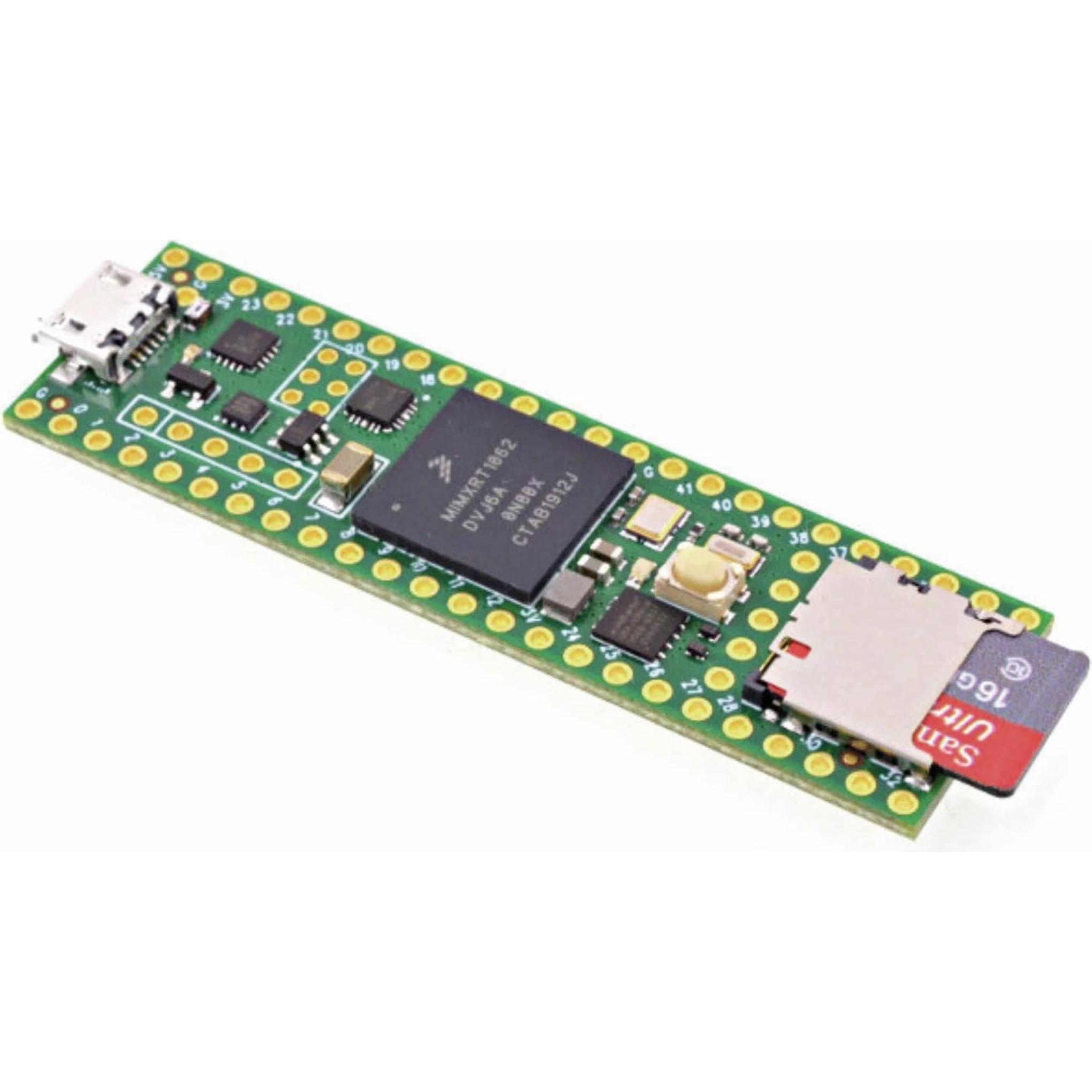 Thumbnail - Berrybase Teensy 4.1, mit Headern, Entwicklungsboard + Kit