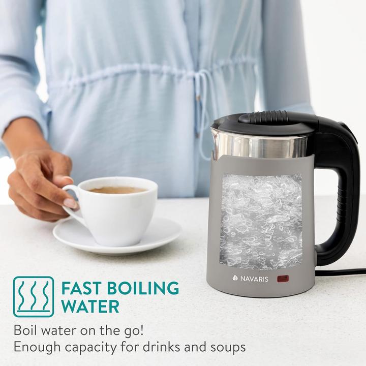 Actual product image Navaris Reisewasserkocher mit Bechern (0.50 l)
