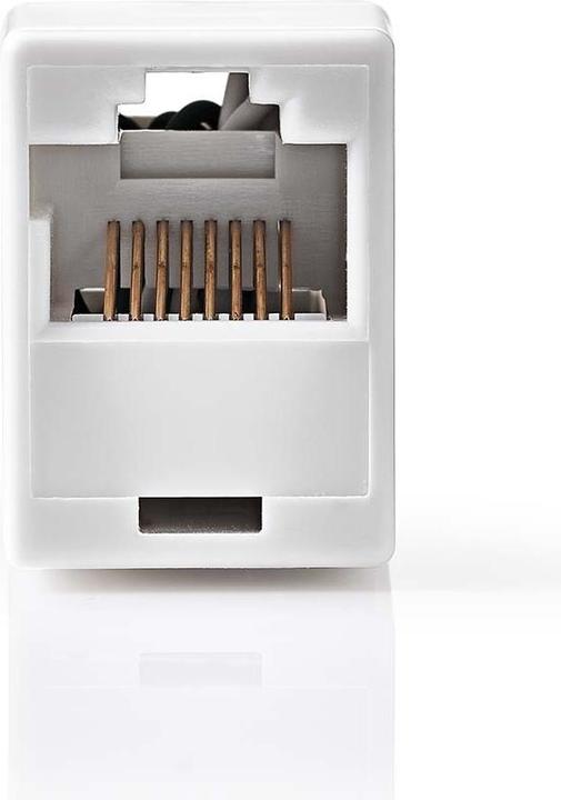 Produktbild Nedis Netzwerkkoppler | CAT5 | Ungeschirmt | RJ45 Buchse | RJ45 Buchse | Gerade | ABS | Box (UTP, CAT5, 0.04 m)