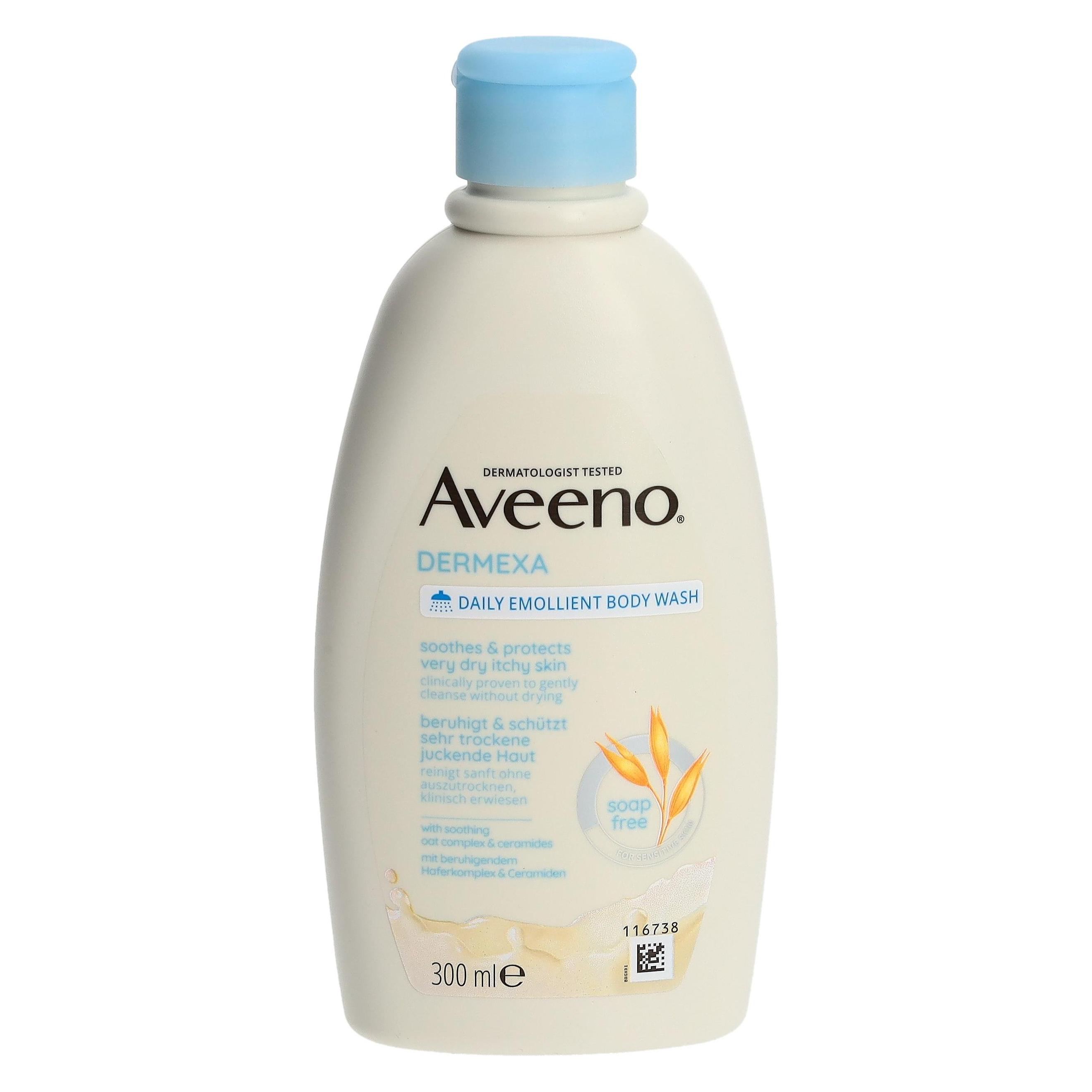 Aveeno, Douchegel, Dermexa Emollien (300 ml)