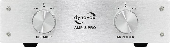 Produktbild Dynavox VerstärkerBoxenUmschalter AMPS PRO silber