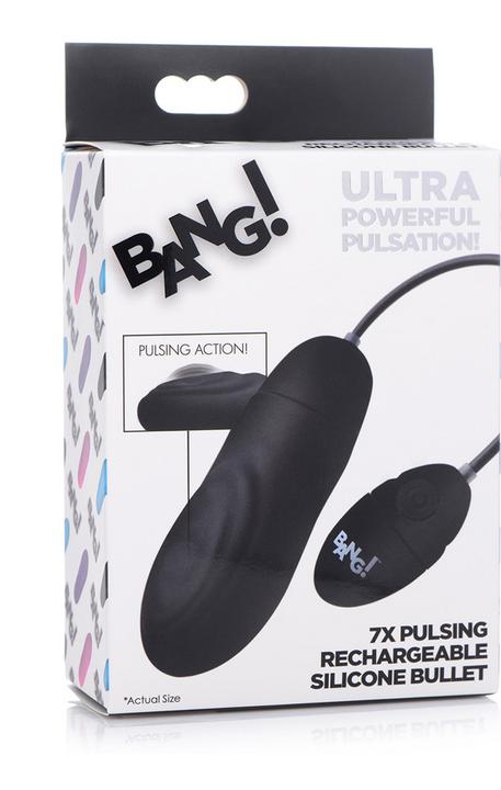 XR Brands Vibrierendes Ei Schwarz