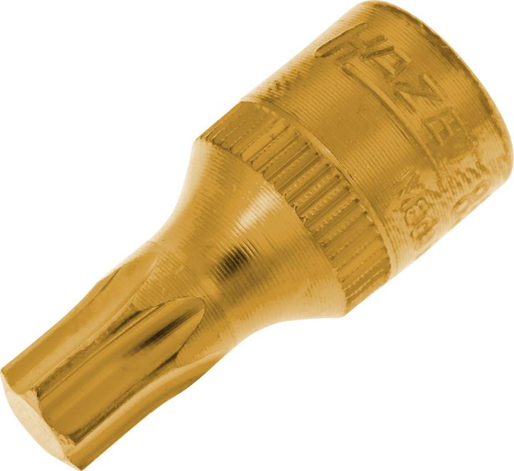 Actual product image HAZET Screwdriver socket ∙ TORX 8502-T40 ∙ Square, hollow 6.3 mm (1/4 inch) ∙ Inside TORX profile…