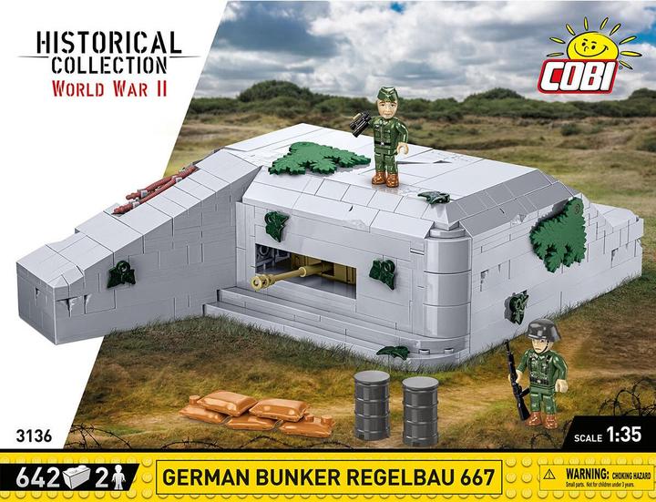 Image du produit Cobi Historische Sammlung Schutzbunker Regelbau 667
