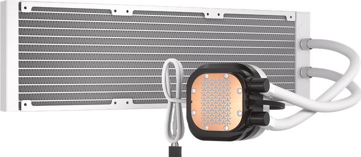 Produktbild Corsair NAUTILUS 360 LCD White, 360mm Radiator, Liquid CPU Cooler