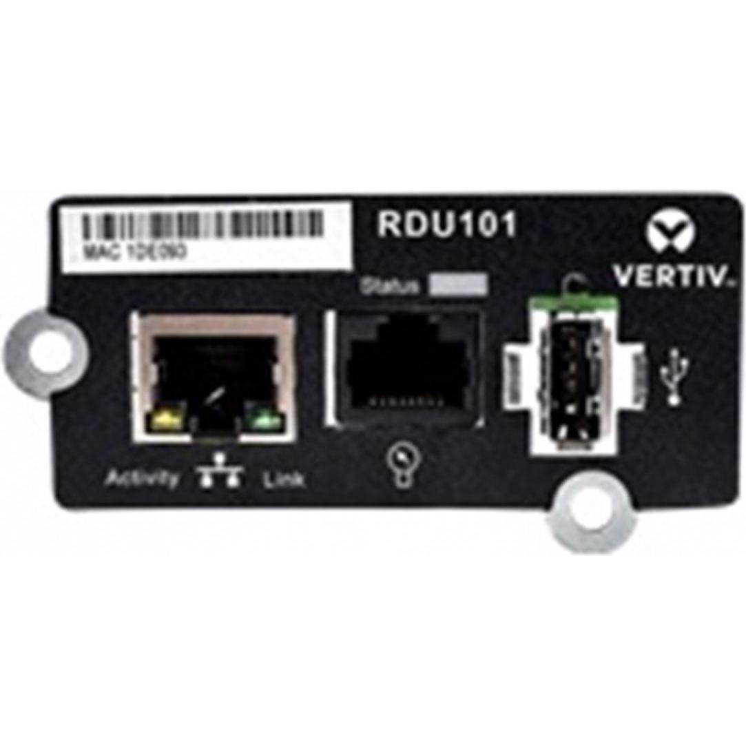 Vertiv Intellislot web card for SNMP and web managemen - supports environmental sensors, USV Zubehör