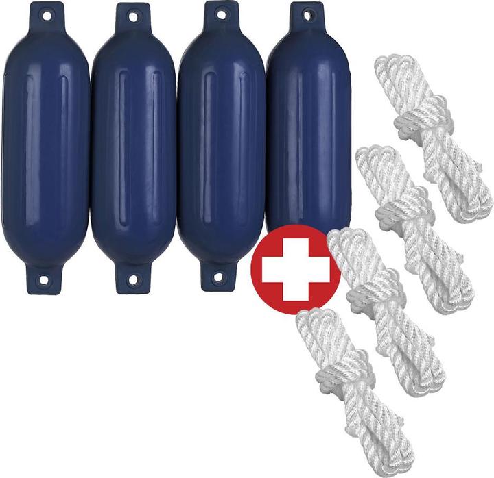 Compass Pare-battage en lot de 4