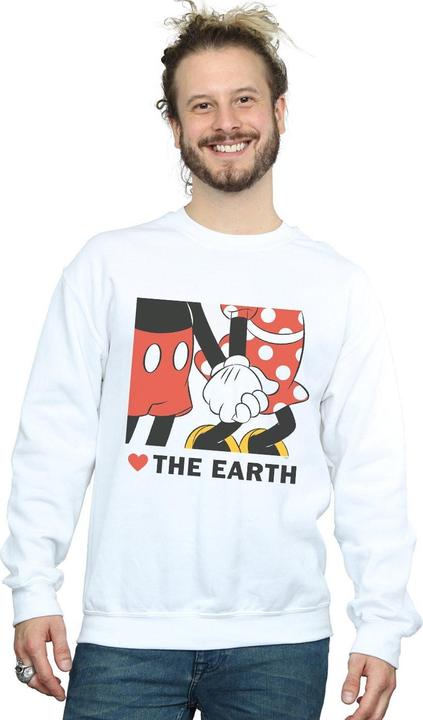 Produktbild Disney Mickey Mouse Heart The Earth Sweatshirt (XL)