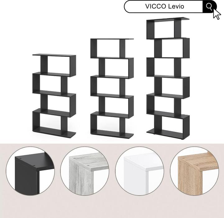 Immagine prodotto Vicco Levio (70 x 23.80 x 132.10 cm)