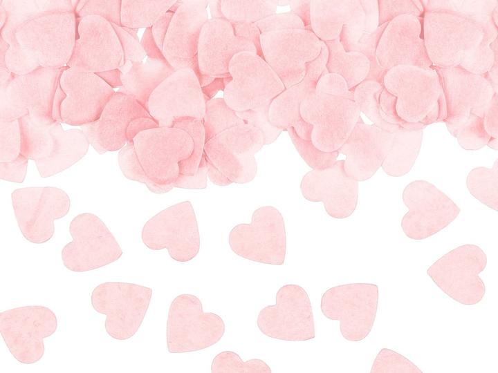 Produktbild Partydeco Confetti Hearts, 1,6x1,6 cm, light pink, 15g (1 pkt / 1 pc.) (1 Stk.)