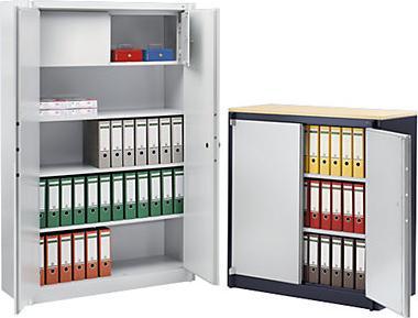 Produktbild C+P Stahlschrank, feuergeschützt (120 x 50 x 195 cm)
