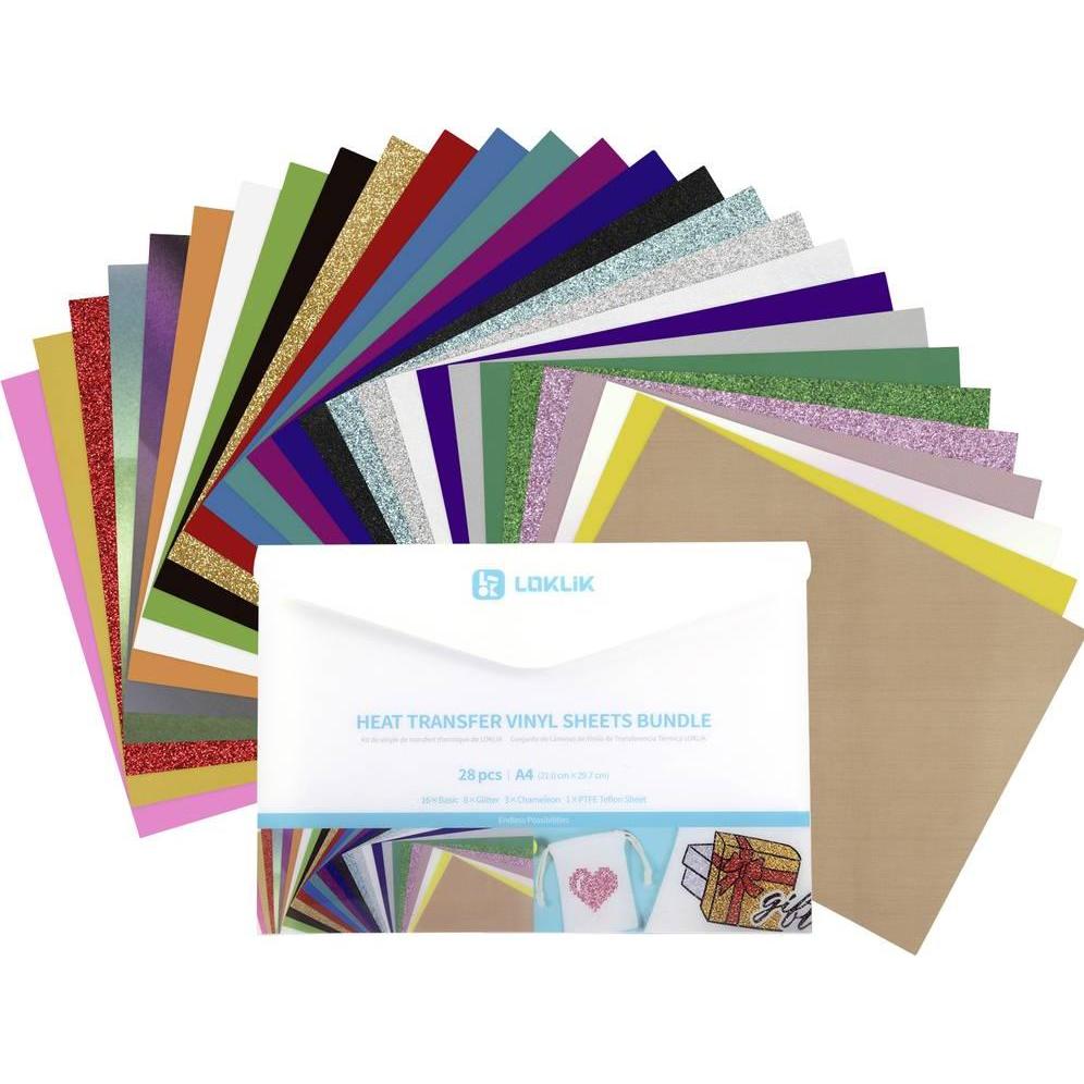 Thumbnail - Loklik Heat Transfer Vinyl Material Bundle (Zubehör), 3D Drucker Zubehör