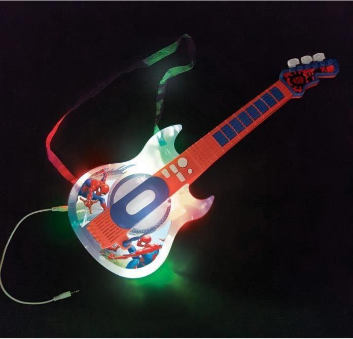 Produktbild Lexibook Spider-Man - Electronic Lighting Guitar (K260SP)