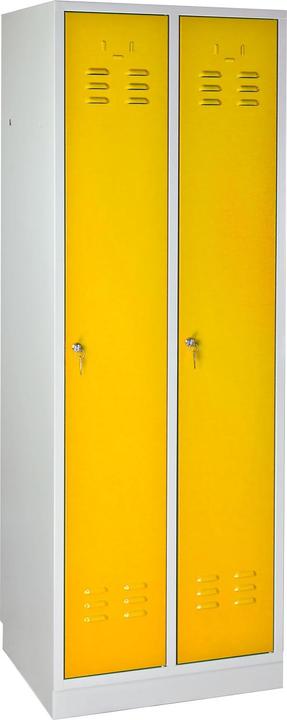 Actual product image ADB Locker Wardrobe yellow 1780 x 600 x 500 mm (60 cm, 178 cm)