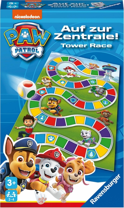 Immagine prodotto Ravensburger Paw Patrol - Gara con la torre. (Italiano, Spagnolo, Inglese, Francese, Tedesco, Olandese)