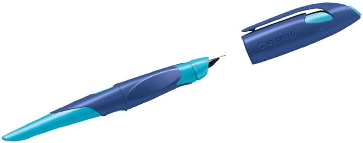 Produktbild STABILO EASYbirdy ergonomischer Schulfüller für Linkshänder Standard-Feder (Blau, 1 x)