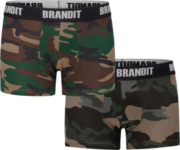 Immagine prodotto Brandit Boxer Logo 2 Pack (S, Confezione da 2)