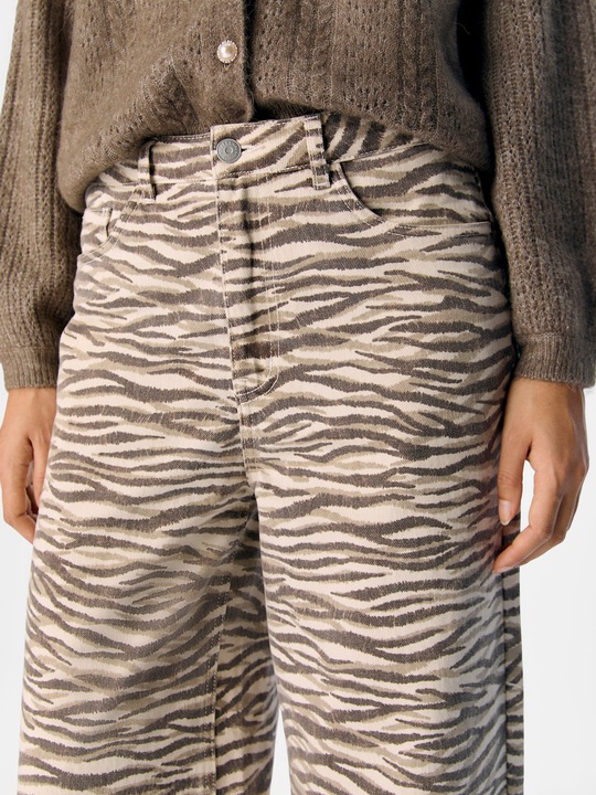 Image du produit Object Print Wide Fit Jeans (S)