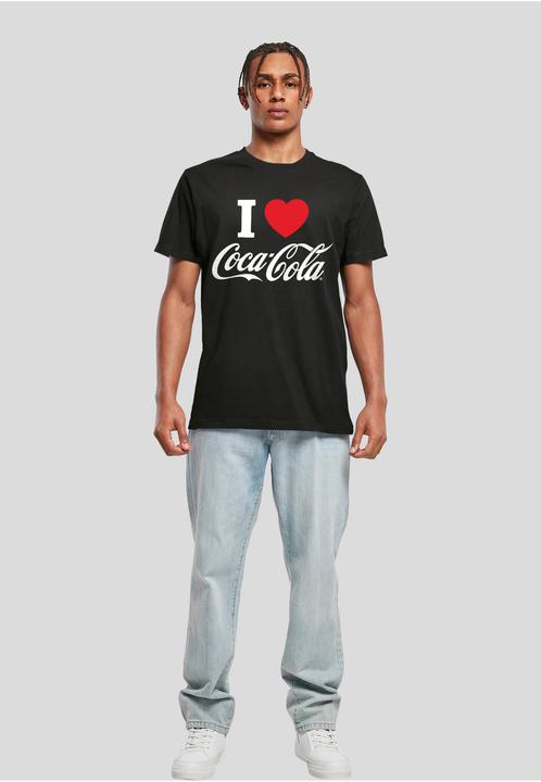 Produktbild Merchcode Coca Cola I Love Coke Tee - 119309 (4XL)