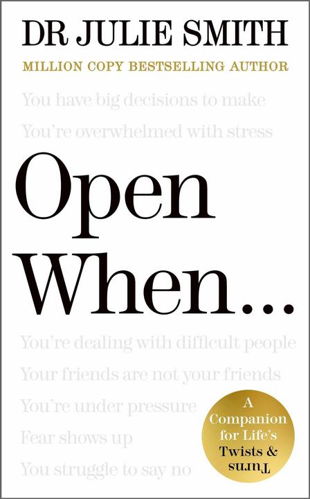 Actual product image Open When (English, Julie Smith, 2025)