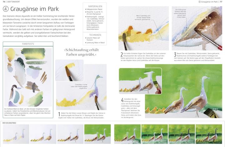 Actual product image Aquarellmalen – ein Workshop (German, Glynis Barnes-Mellish, 2021)