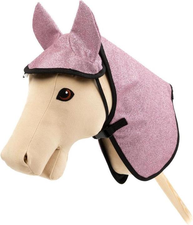 My Hobby Horse - Rug & ear bonnet pink glitter (MHH022002)