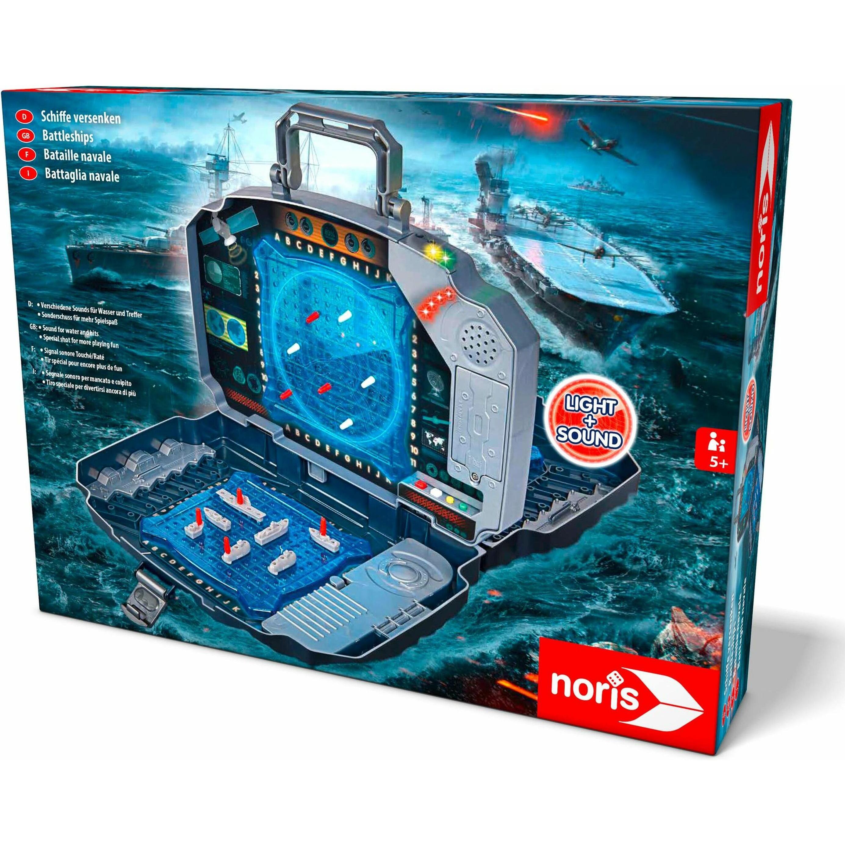 Noris Affondare le navi, luce e suono (Tedesco, Francese, Italiano, Inglese)