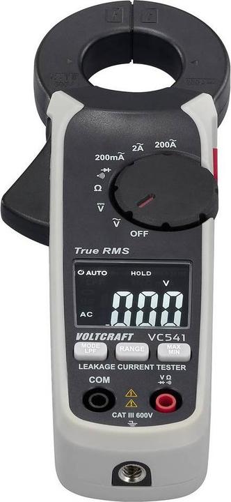 Actual product image Voltcraft VC541 Leckstromzange 100 µA digital CAT III 600 V Anzeige (Counts): 2 (CAT III 600V)