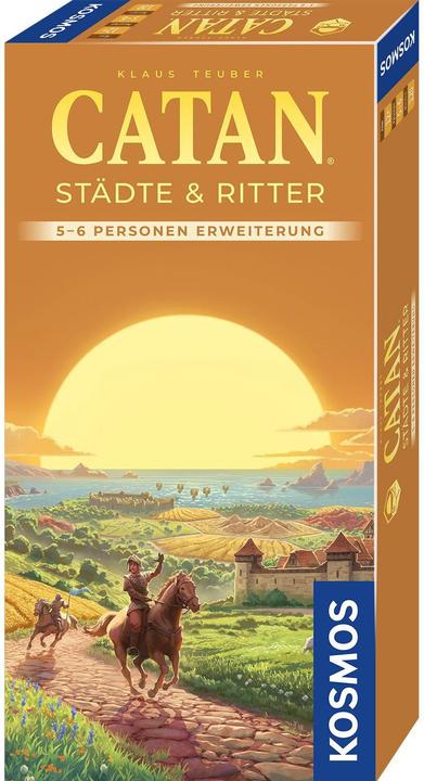 Kosmos CATAN - Cities & Knights - Expansion for 5-6 players (German, 5 - 6 Players)